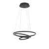 EGLO connect.z Lobinero-Z Smart Hanglamp - Ø 58 cm - Zwart - Dimbaar