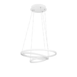 EGLO connect.z Lobinero-Z Smart Hanglamp - Ø 58 cm - Wit - Dimbaar