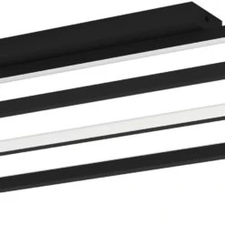 EGLO Siberia Plafondlamp - LED - 78 Cm - Zwart/Wit - Dimbaar -Leen Bakker 1000084269 0102