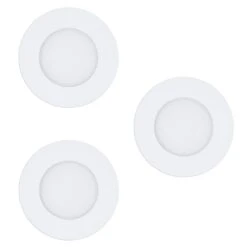 EGLO Connect.z Fueva-Z Smart Inbouwlamp - Ø 8,5 Cm - Wit - Set 3 Spots