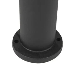 QAZQA Moderne Buitenpaal Zwart 80 Cm IP55 Incl. GU10 3-staps Dimbaar - Carlo 7 QAZQA Moderne Buitenpaal Zwart 80 Cm IP55 Incl. GU10 3-staps Dimbaar - Carlo -Leen Bakker 1000084731 0103