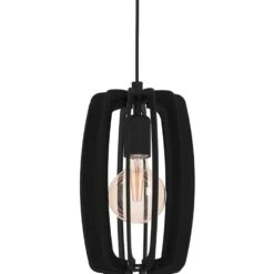 EGLO Bajazzara Hanglamp - E27 - 89 Cm - Zwart -Leen Bakker 1000085369 0102