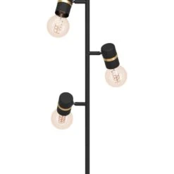 EGLO Lurone Vloerlamp - E27 - 160 Cm - Zwart/Koper -Leen Bakker 1000085390 0102