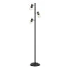 EGLO Lurone Vloerlamp - E27 - 160 Cm - Zwart/Koper