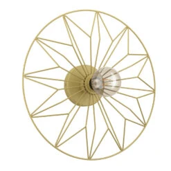 EGLO Castanuelo Wandlamp/Plafondlamp - E27 - Ø 42,5 Cm - Goud