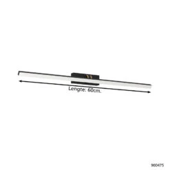 EGLO Verdello Spiegellamp - LED - 60 Cm - Zwart/Koper/Wit -Leen Bakker 1000085413 0103