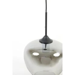 Hanglamp Mayson - Grijs - Ø23cm 7 Hanglamp Mayson - Grijs - Ø23cm -Leen Bakker 1000085941 0111