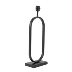 Lampvoet Jamiri - Zwart - 20x13x55cm -Leen Bakker 1000085976 0110