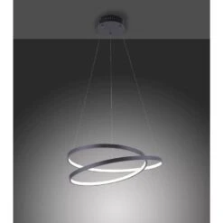 Paul Neuhaus Hanglamp Rowan - 1 Lichts - 55 X130 Cm - Zwart -Leen Bakker 1000089781 0103