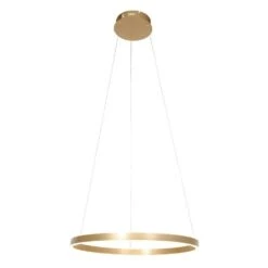 Steinhauer Hanglamp Ringlux - 1 Lichts - 60x170 Cm - Mat Goud 6 Steinhauer Hanglamp Ringlux - 1 Lichts - 60x170 Cm - Mat Goud -Leen Bakker 1000089785 0102