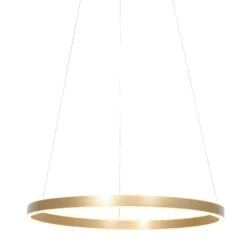 Steinhauer Hanglamp Ringlux - 1 Lichts - 60x170 Cm - Mat Goud