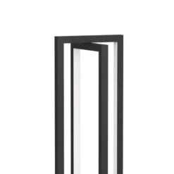 EGLO Siberia Vloerlamp - LED - 133 Cm - Zwart/Wit - Dimbaar -Leen Bakker 1000089815 0102