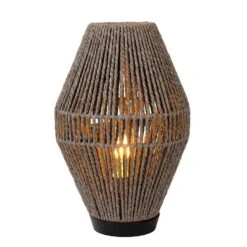 Lucide CORDULLE Tafellamp - Grijs