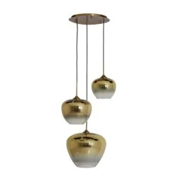 Hanglamp Mayson - Glas Goud - Ø40cm - 3L