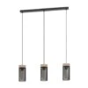 EGLO Kilnsdale Hanglamp - E27 - 81 Cm - Zwart/Bruin