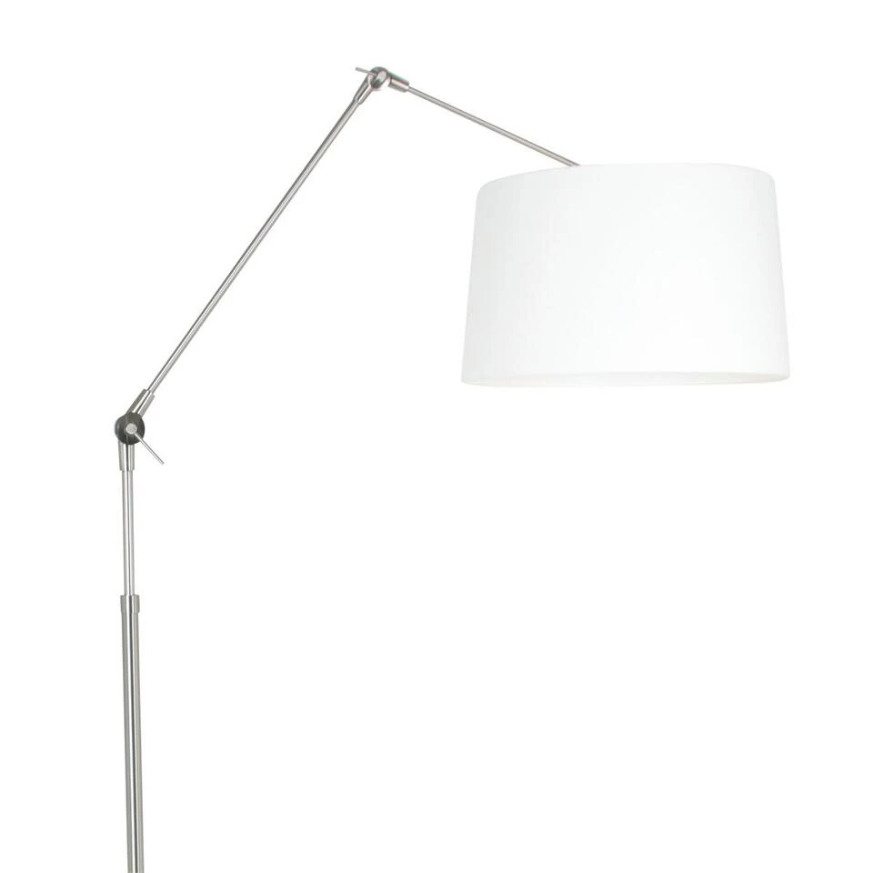 Steinhauer Vloerlamp Prestige - 1 Lichts - 145x250 Cm - Staal 1 Steinhauer Vloerlamp Prestige - 1 Lichts - 145x250 Cm - Staal