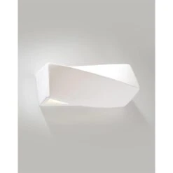 Sollux Wandlamp Sigma - 1 Lichts - 16 X12 Cm - Wit -Leen Bakker 1000090444 0103