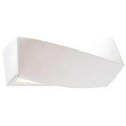 Sollux Wandlamp Sigma - 1 Lichts - 16 X12 Cm - Wit