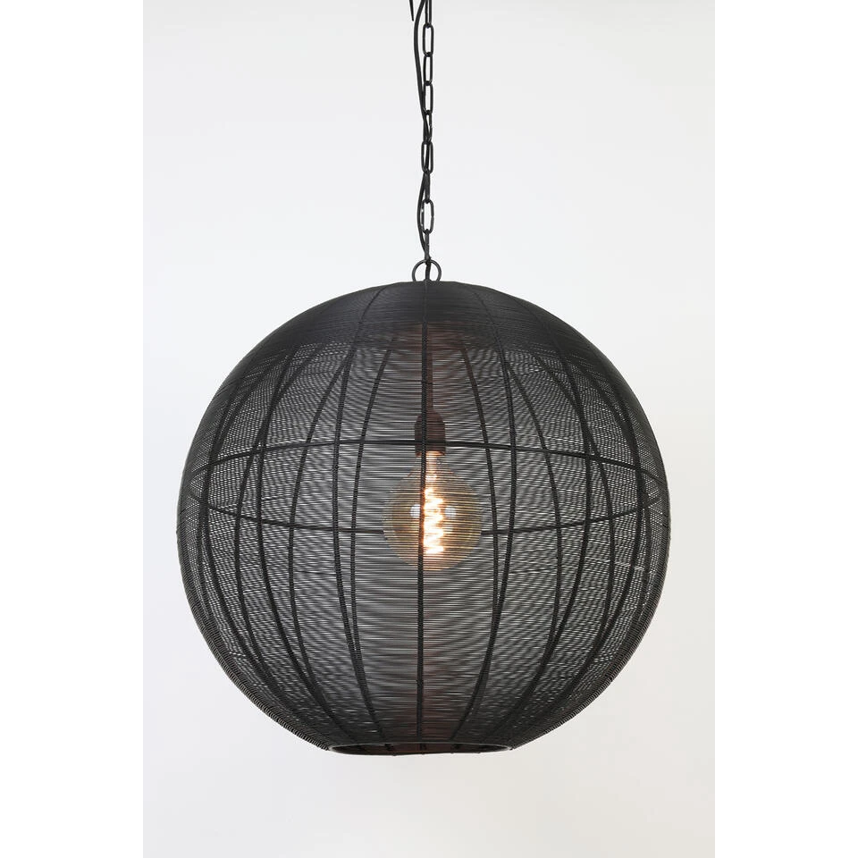 Light & Living - Hanglamp Amarah - 60x60x63 - Zwart 2 Light & Living - Hanglamp Amarah - 60x60x63 - Zwart - Afbeelding 2