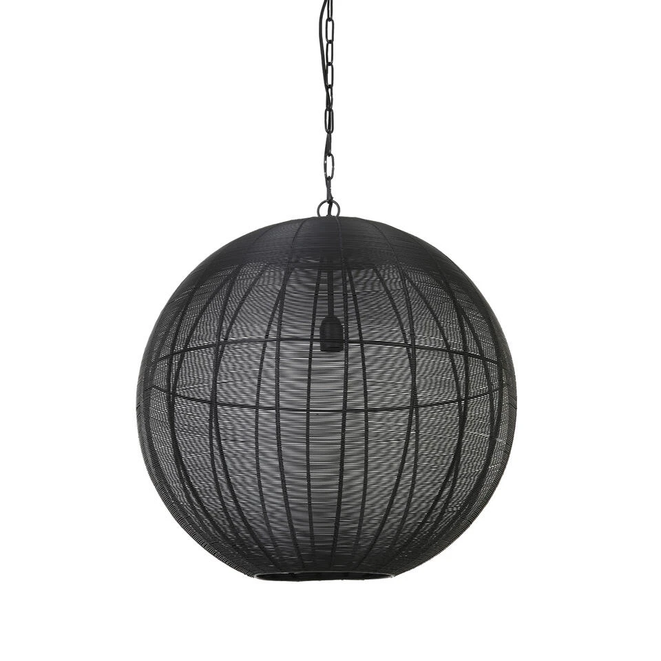 Light & Living - Hanglamp Amarah - 60x60x63 - Zwart 1 Light & Living - Hanglamp Amarah - 60x60x63 - Zwart
