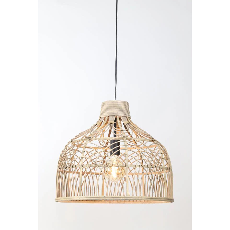 Light & Living - Hanglamp Pocita - 48x48x43 - Bruin 2 Light & Living - Hanglamp Pocita - 48x48x43 - Bruin - Afbeelding 2
