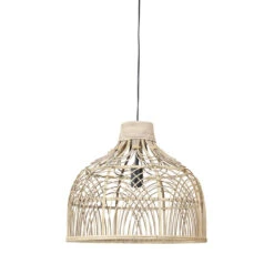 Light & Living - Hanglamp Pocita - 48x48x43 - Bruin