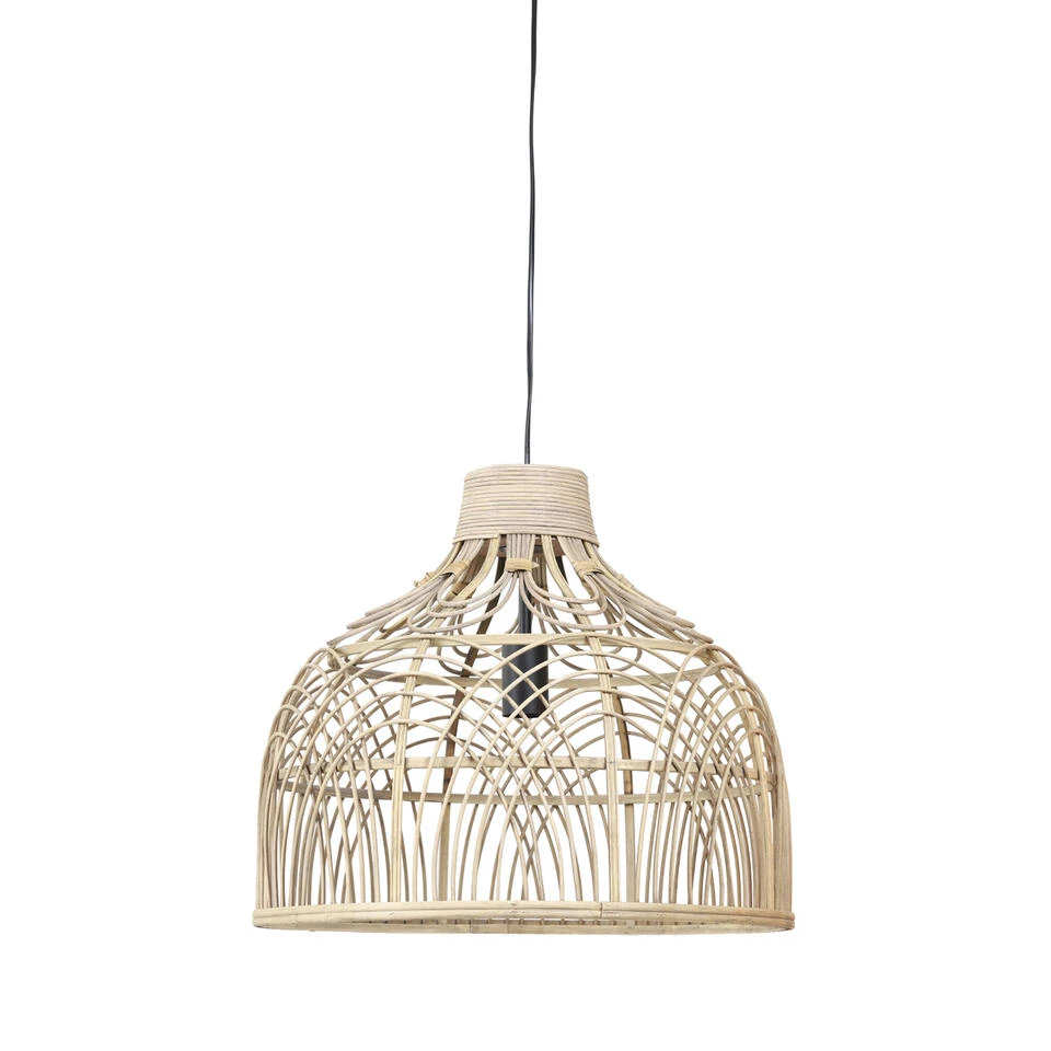 Light & Living - Hanglamp Pocita - 48x48x43 - Bruin 1 Light & Living - Hanglamp Pocita - 48x48x43 - Bruin