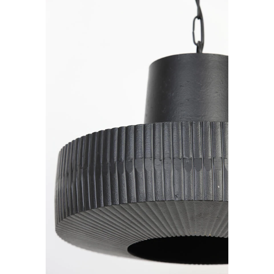 Light & Living - Hanglamp Demsey - 40x40x31 - Zwart 3 Light & Living - Hanglamp Demsey - 40x40x31 - Zwart - Afbeelding 3