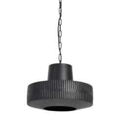 Light & Living - Hanglamp Demsey - 40x40x31 - Zwart