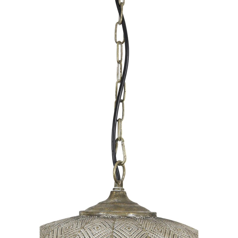 Hanglamp Lavello - Antiek Goud - Ø33,5cm 3 Hanglamp Lavello - Antiek Goud - Ø33,5cm - Afbeelding 3