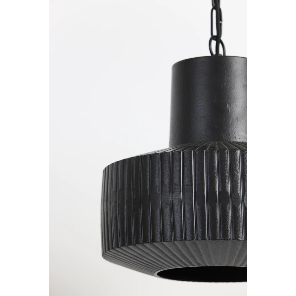 Light & Living - Hanglamp Demsey - 30x30x30 - Zwart 4 Light & Living - Hanglamp Demsey - 30x30x30 - Zwart - Afbeelding 4