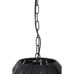 Light & Living - Hanglamp Kyomi - 42x42x57 - Zwart -Leen Bakker 1000091109 0102