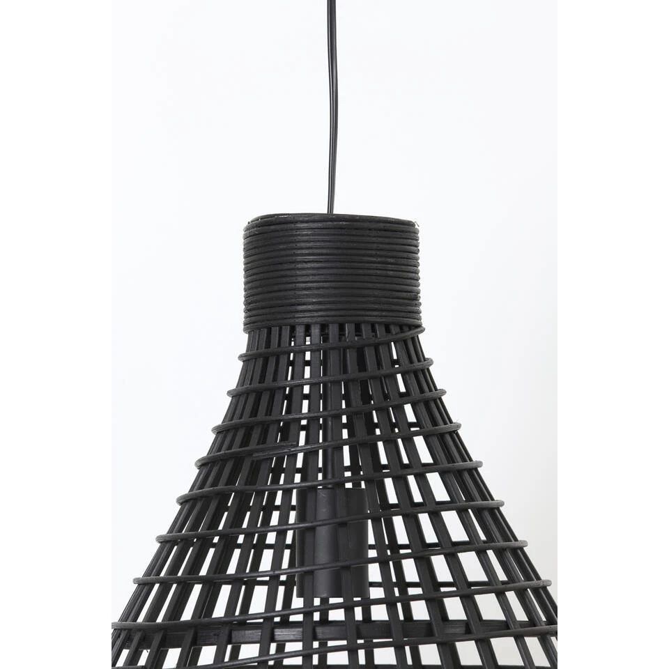 Light & Living - Hanglamp Puerto - 40x40x51 - Zwart 3 Light & Living - Hanglamp Puerto - 40x40x51 - Zwart - Afbeelding 3