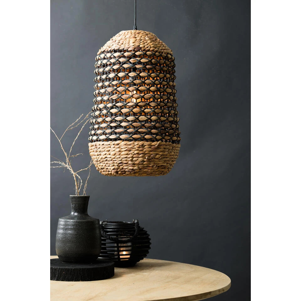 Light & Living - Hanglamp Tripoli - 37.5x37.5x58 - Zwart 4 Light & Living - Hanglamp Tripoli - 37.5x37.5x58 - Zwart - Afbeelding 4
