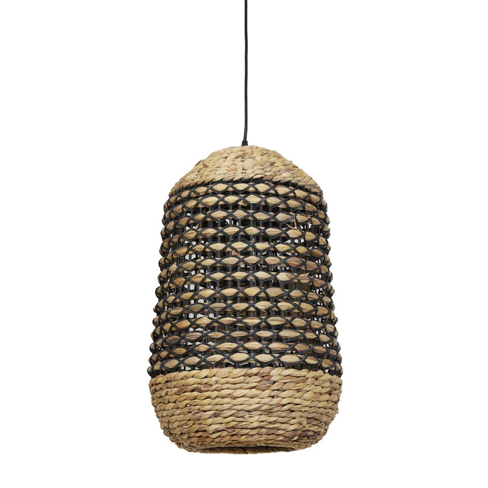Light & Living - Hanglamp Tripoli - 37.5x37.5x58 - Zwart 1 Light & Living - Hanglamp Tripoli - 37.5x37.5x58 - Zwart