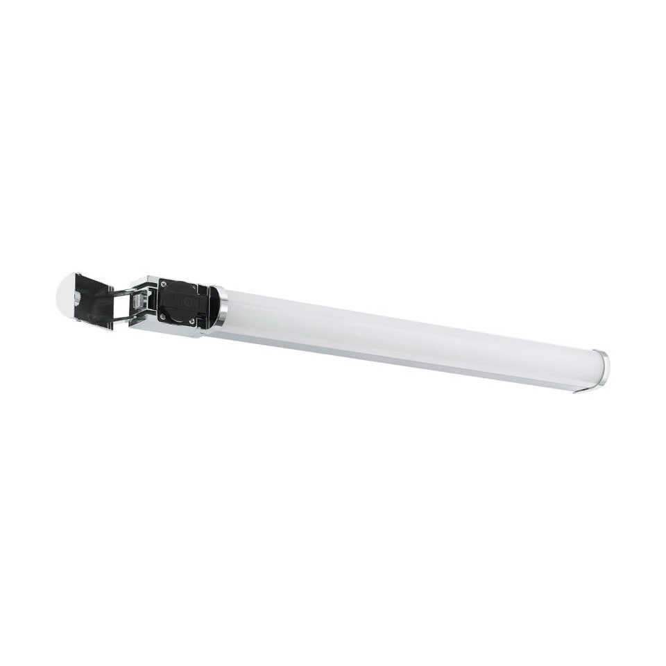 EGLO Tragacete 1 Spiegellamp - LED - 68 Cm - Zilver/Grijs/Wit 1 EGLO Tragacete 1 Spiegellamp - LED - 68 Cm - Zilver/Grijs/Wit