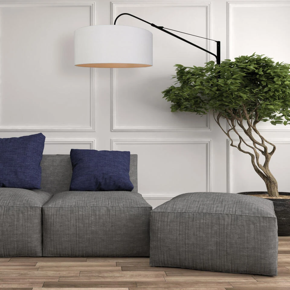 Steinhauer Wandlamp Elegenant - 1 Lichts - 120x56 Cm - Zwart 3 Steinhauer Wandlamp Elegenant - 1 Lichts - 120x56 Cm - Zwart - Afbeelding 3