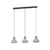 EGLO Matlock Hanglamp - E27 - 90 Cm - Grijs/Zwart - Staal