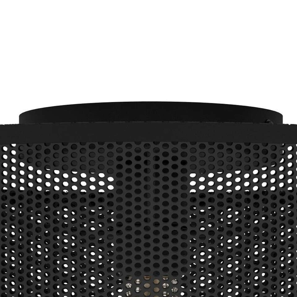 EGLO Manby Plafondlamp - E27 - Ø 45 Cm - Zwart - Staal 3 EGLO Manby Plafondlamp - E27 - Ø 45 Cm - Zwart - Staal - Afbeelding 3