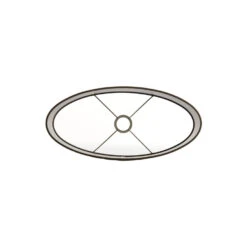 Light & Living - Lampenkap KEYON - 38x17.5x19 - Oranje -Leen Bakker 1000092977 0103