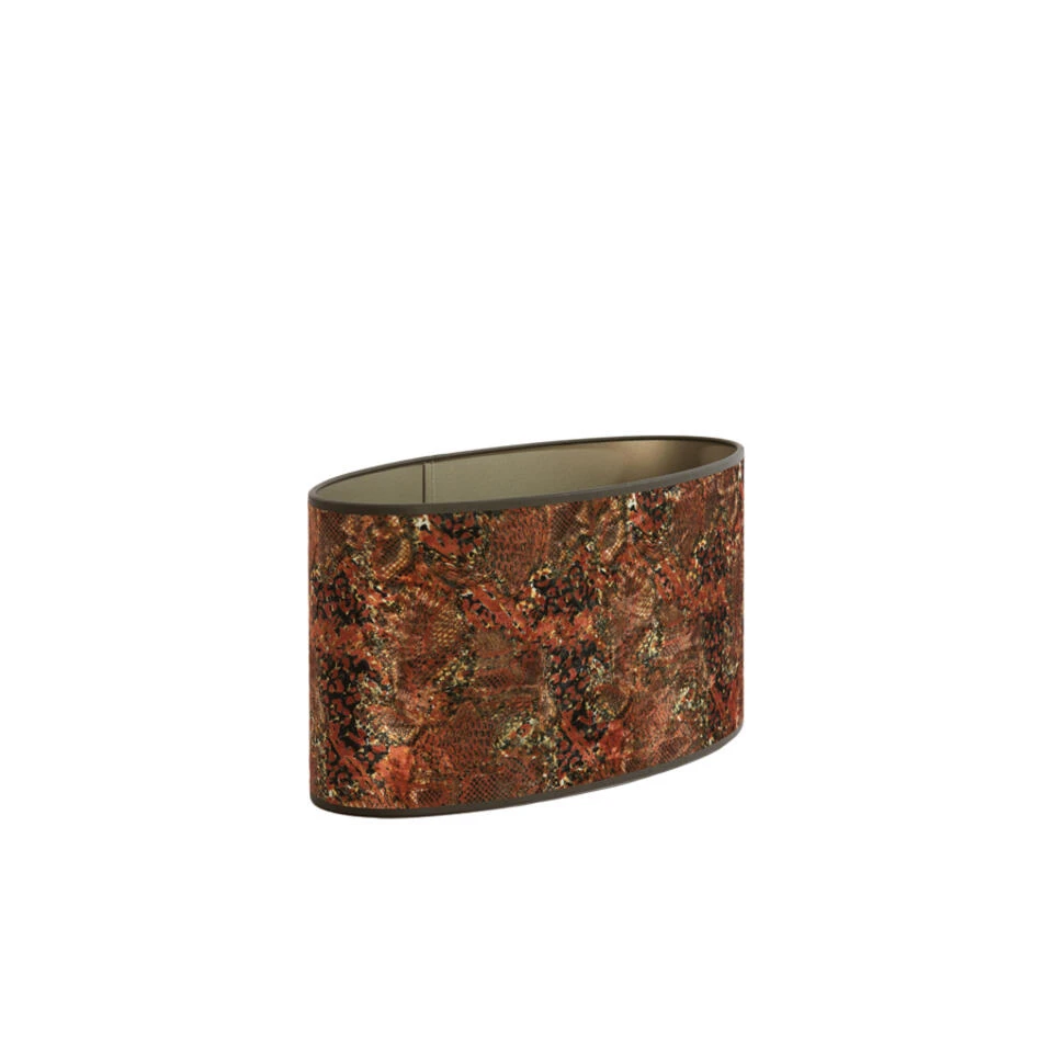 Light & Living - Lampenkap KEYON - 45x21x22 - Oranje 2 Light & Living - Lampenkap KEYON - 45x21x22 - Oranje - Afbeelding 2