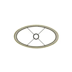 Light & Living - Lampenkap GEMSTONE - 38x17.5x19 - Groen -Leen Bakker 1000092983 0103