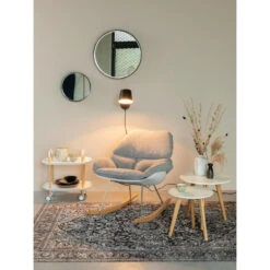 Puur Ystad Wandlamp - Metaal - Zwart -Leen Bakker 1000093584 0102