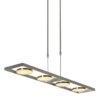 Steinhauer Hanglamp Soleil - 4 Lichts - 120x122 Cm - Mat Chroom