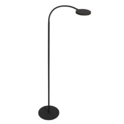 Mexlite Vloerlamp Platu - 1 Lichts - 64x132 Cm - Zwart -Leen Bakker 1000095209 0103