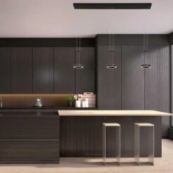 Steinhauer Hanglamp Piola - 3 Lichts - 120x90 Cm - Zwart -Leen Bakker 1000095628 0102