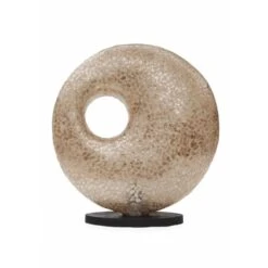 VillaFlor Tafellamp Schelp - 1 Lichts - 13 X45 Cm - Creme -Leen Bakker 1000095638 0102