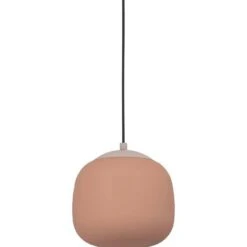 EGLO Cominio Hanglamp - E27 - Ø 18,5 Cm - Zandkleurig/Taupe - Glas -Leen Bakker 1000096100 0102