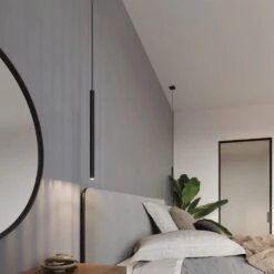 Sollux Hanglamp Pastelo - 1 Lichts - 8 X100 Cm - Zwart -Leen Bakker 1000098958 0102