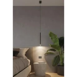Sollux Hanglamp Pastelo - 1 Lichts - 8 X100 Cm - Zwart -Leen Bakker 1000098958 0103